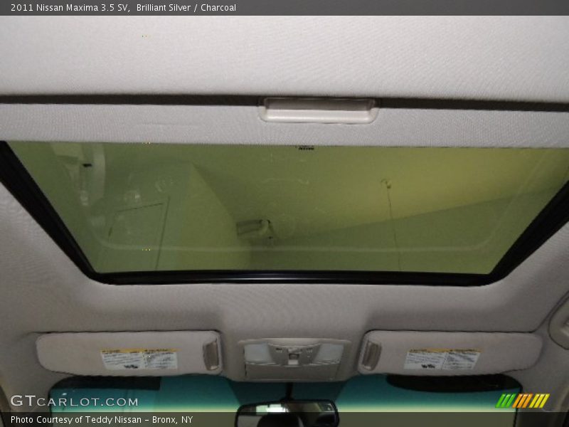 Brilliant Silver / Charcoal 2011 Nissan Maxima 3.5 SV