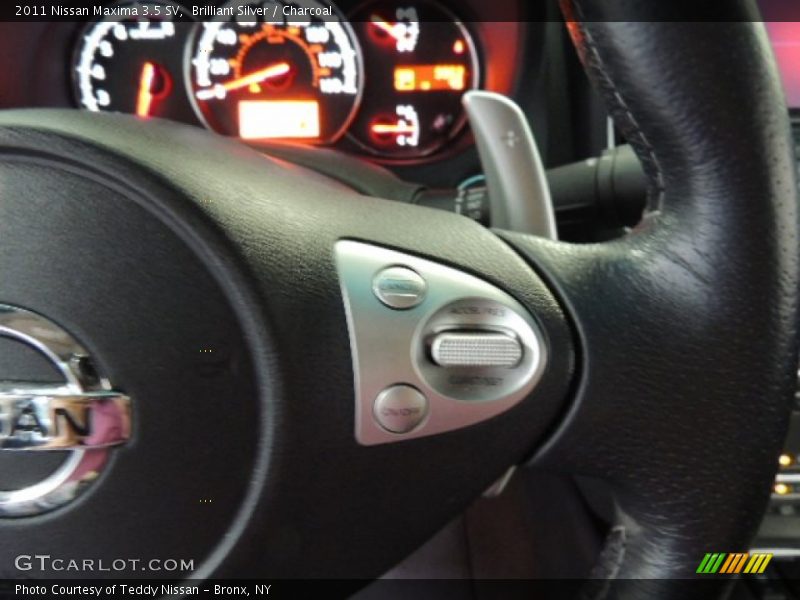 Brilliant Silver / Charcoal 2011 Nissan Maxima 3.5 SV