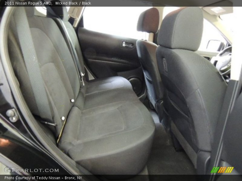 Wicked Black / Black 2011 Nissan Rogue S AWD