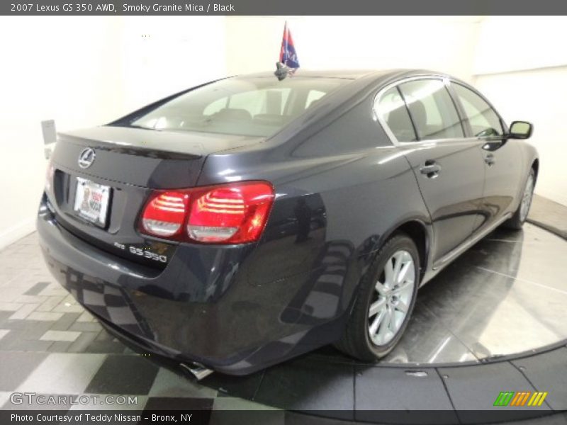 Smoky Granite Mica / Black 2007 Lexus GS 350 AWD