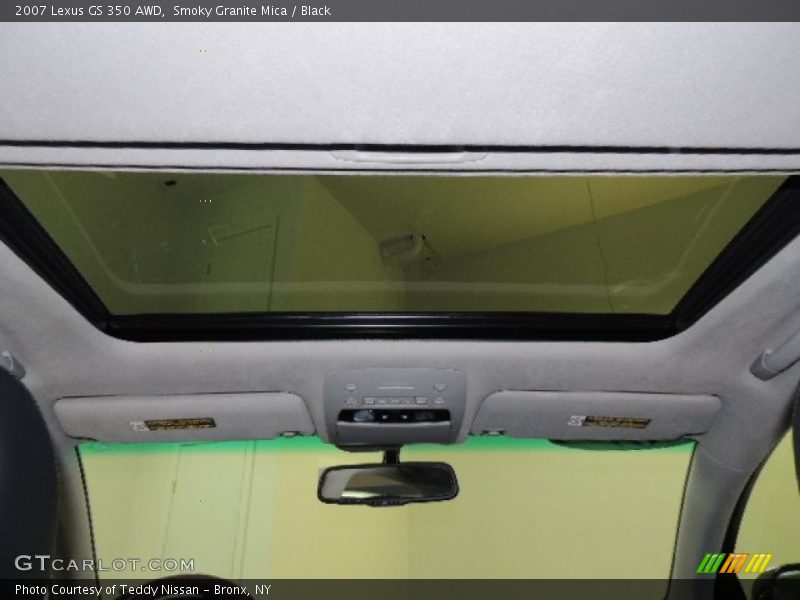 Smoky Granite Mica / Black 2007 Lexus GS 350 AWD