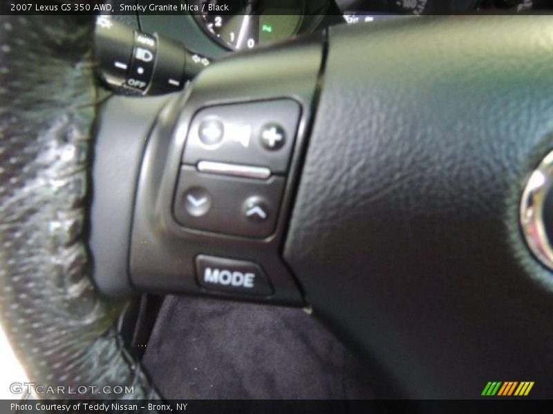 Smoky Granite Mica / Black 2007 Lexus GS 350 AWD