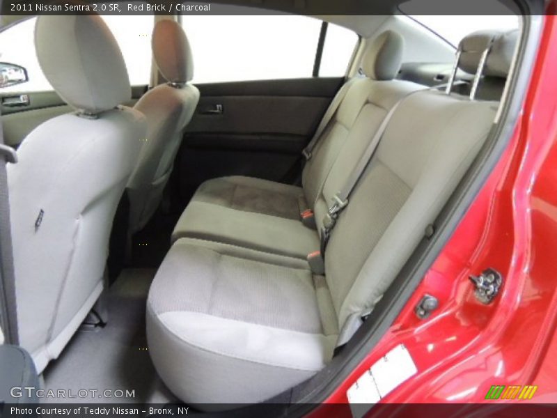 Red Brick / Charcoal 2011 Nissan Sentra 2.0 SR