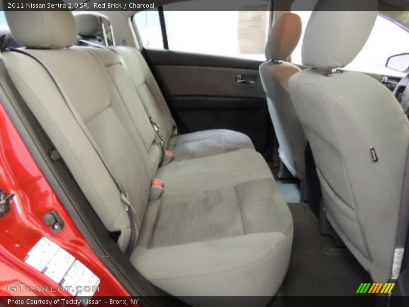 Red Brick / Charcoal 2011 Nissan Sentra 2.0 SR