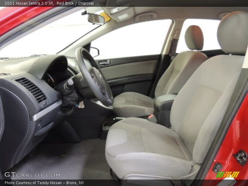 Red Brick / Charcoal 2011 Nissan Sentra 2.0 SR