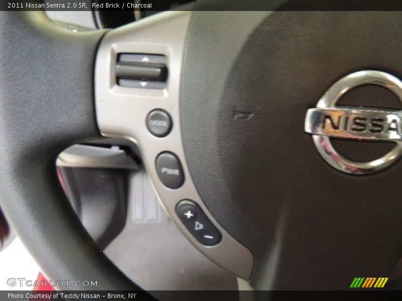 Red Brick / Charcoal 2011 Nissan Sentra 2.0 SR