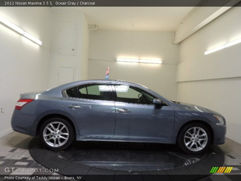 Ocean Gray / Charcoal 2011 Nissan Maxima 3.5 S
