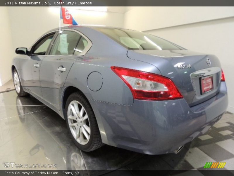 Ocean Gray / Charcoal 2011 Nissan Maxima 3.5 S