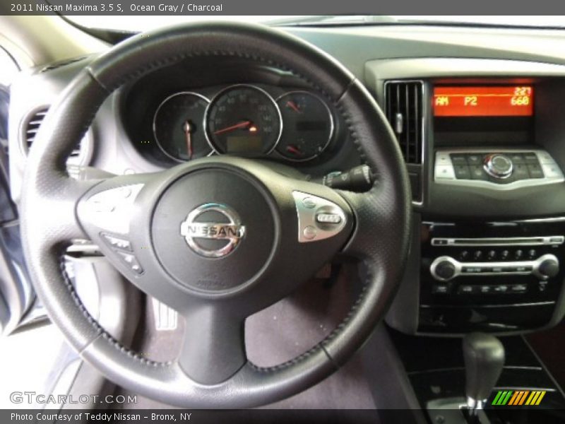 Ocean Gray / Charcoal 2011 Nissan Maxima 3.5 S