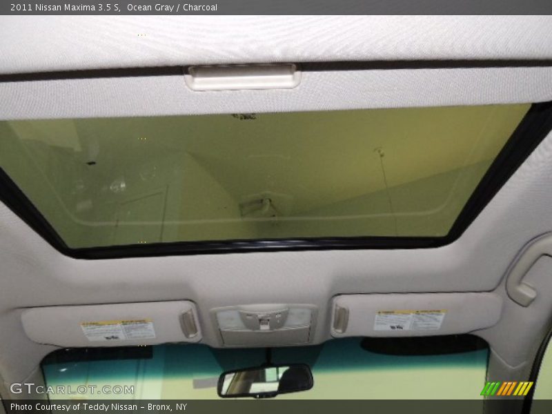 Ocean Gray / Charcoal 2011 Nissan Maxima 3.5 S