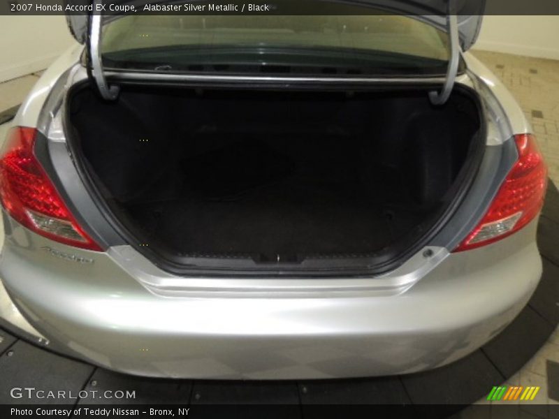 Alabaster Silver Metallic / Black 2007 Honda Accord EX Coupe