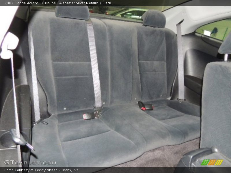 Alabaster Silver Metallic / Black 2007 Honda Accord EX Coupe