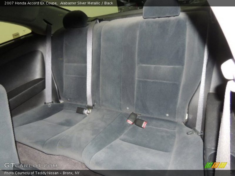 Alabaster Silver Metallic / Black 2007 Honda Accord EX Coupe