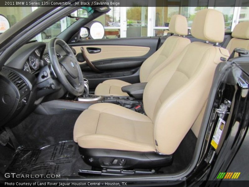 Front Seat of 2011 1 Series 135i Convertible