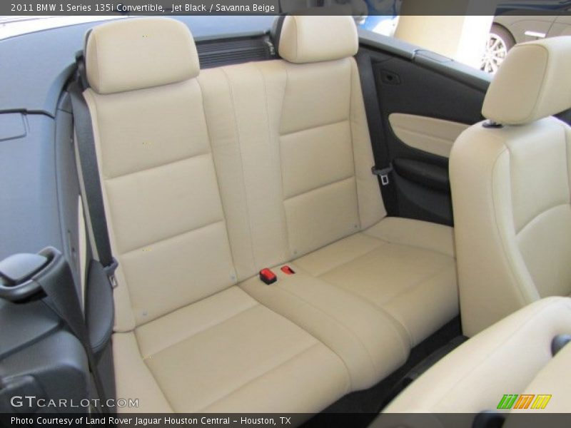 Jet Black / Savanna Beige 2011 BMW 1 Series 135i Convertible