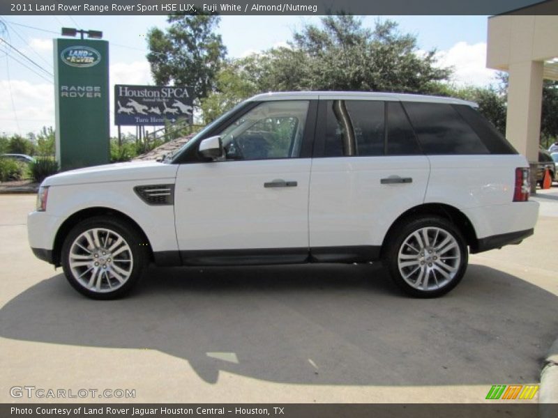 Fuji White / Almond/Nutmeg 2011 Land Rover Range Rover Sport HSE LUX