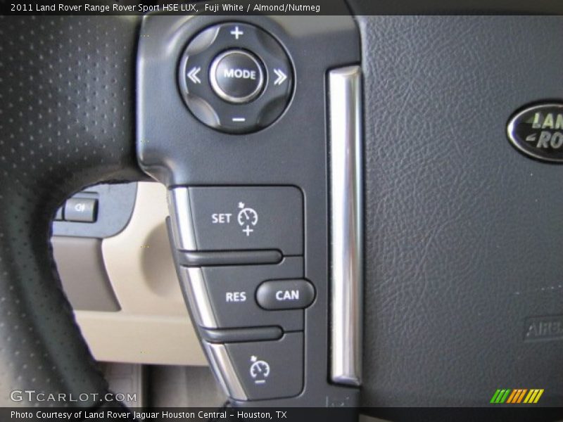 Controls of 2011 Range Rover Sport HSE LUX