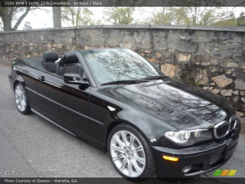 Jet Black / Black 2006 BMW 3 Series 330i Convertible