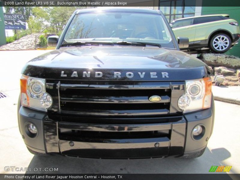 Buckingham Blue Metallic / Alpaca Beige 2008 Land Rover LR3 V8 SE