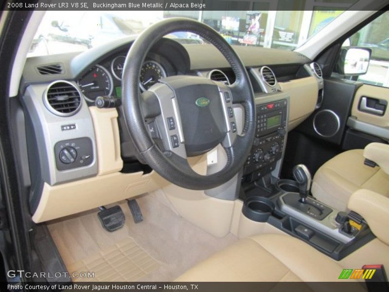 Buckingham Blue Metallic / Alpaca Beige 2008 Land Rover LR3 V8 SE