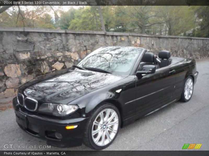 Jet Black / Black 2006 BMW 3 Series 330i Convertible