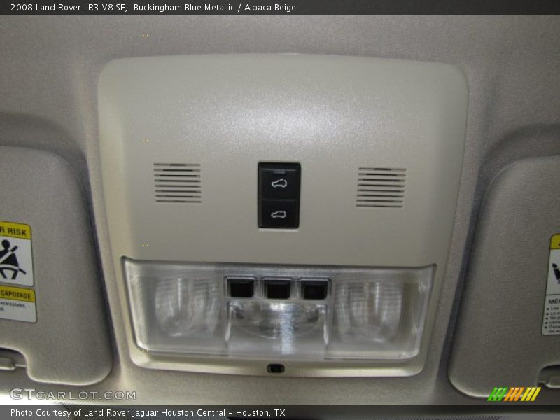 Buckingham Blue Metallic / Alpaca Beige 2008 Land Rover LR3 V8 SE