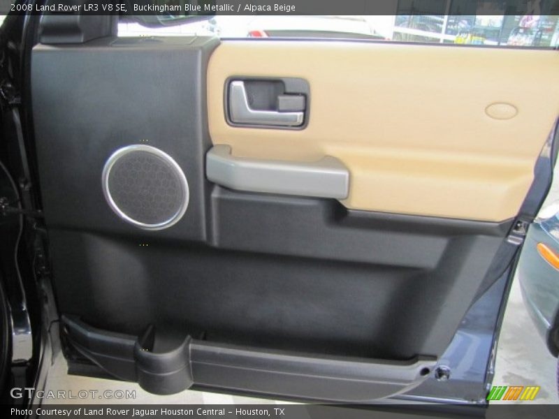 Buckingham Blue Metallic / Alpaca Beige 2008 Land Rover LR3 V8 SE