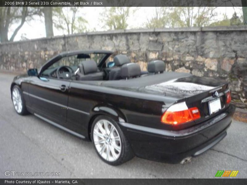 Jet Black / Black 2006 BMW 3 Series 330i Convertible