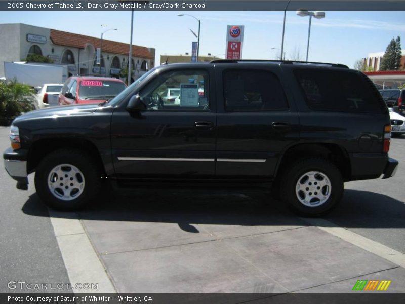 Dark Gray Metallic / Gray/Dark Charcoal 2005 Chevrolet Tahoe LS