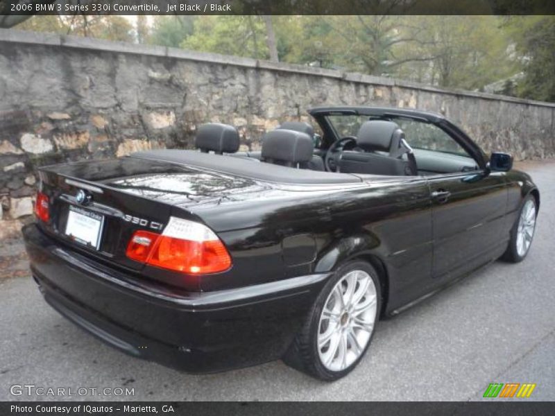 Jet Black / Black 2006 BMW 3 Series 330i Convertible