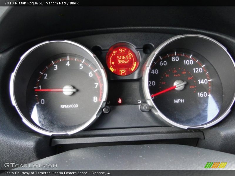  2010 Rogue SL SL Gauges