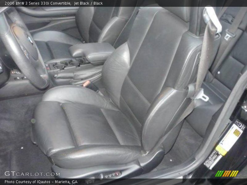 Jet Black / Black 2006 BMW 3 Series 330i Convertible