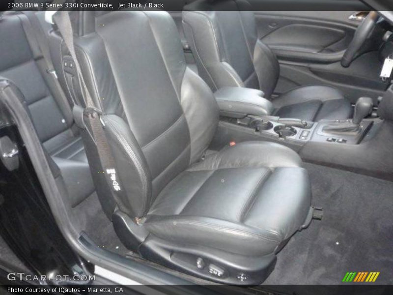 Jet Black / Black 2006 BMW 3 Series 330i Convertible