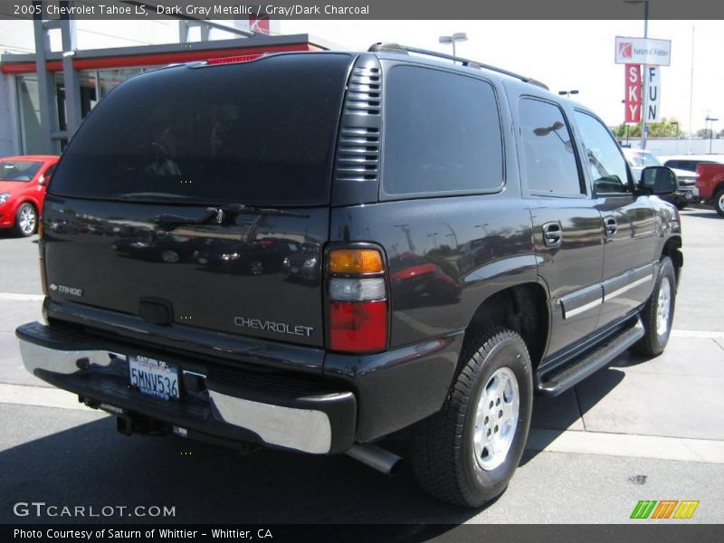 Dark Gray Metallic / Gray/Dark Charcoal 2005 Chevrolet Tahoe LS