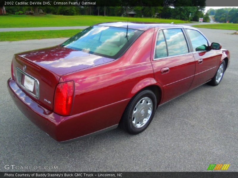 Crimson Pearl / Oatmeal 2002 Cadillac DeVille DHS