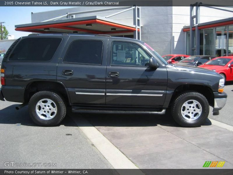Dark Gray Metallic / Gray/Dark Charcoal 2005 Chevrolet Tahoe LS