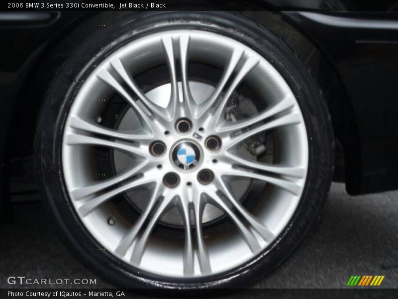 Jet Black / Black 2006 BMW 3 Series 330i Convertible
