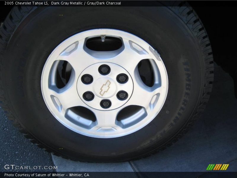 Dark Gray Metallic / Gray/Dark Charcoal 2005 Chevrolet Tahoe LS