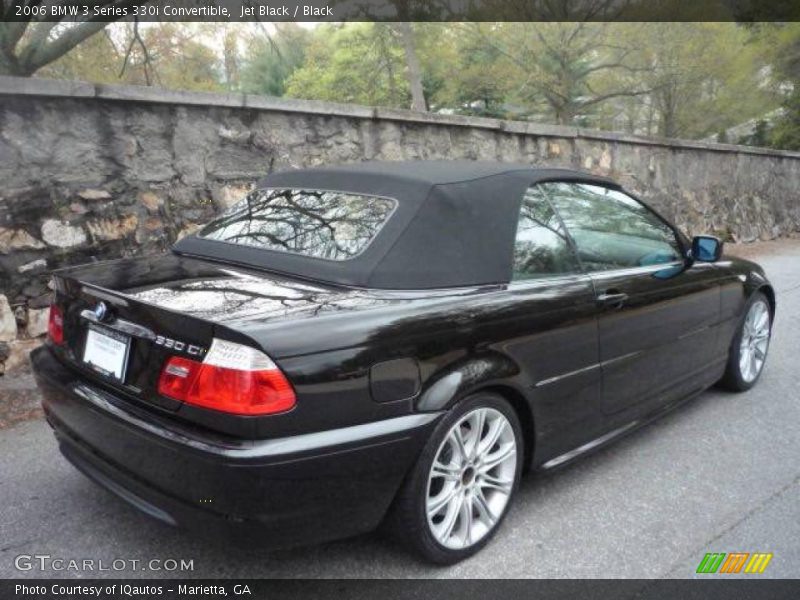 Jet Black / Black 2006 BMW 3 Series 330i Convertible
