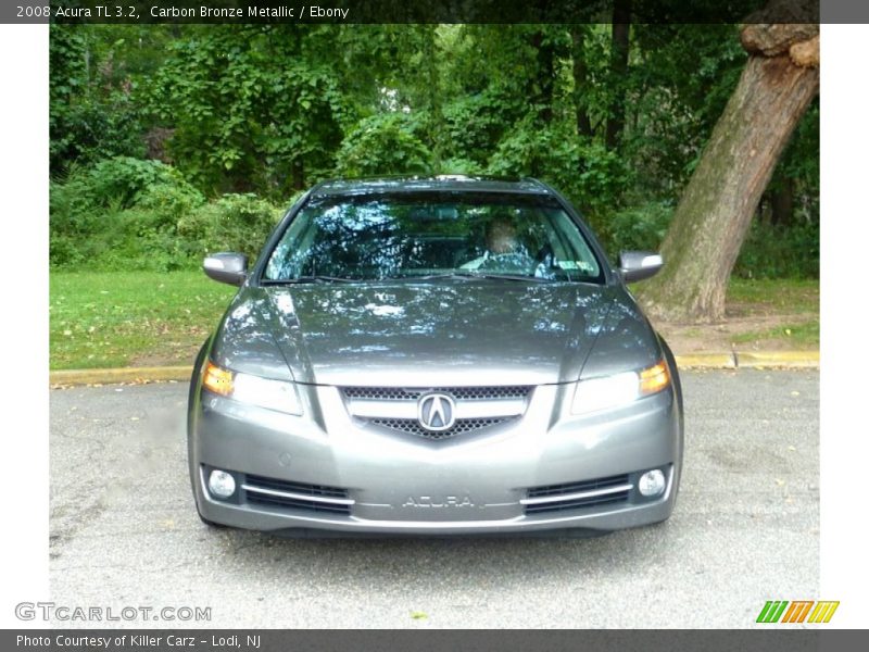 Carbon Bronze Metallic / Ebony 2008 Acura TL 3.2