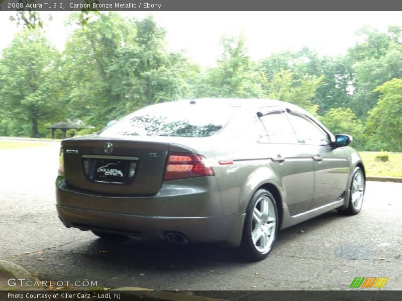 Carbon Bronze Metallic / Ebony 2008 Acura TL 3.2