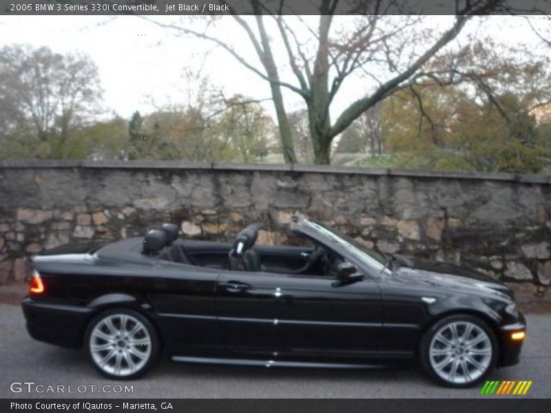 Jet Black / Black 2006 BMW 3 Series 330i Convertible