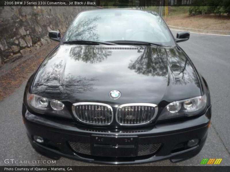 Jet Black / Black 2006 BMW 3 Series 330i Convertible