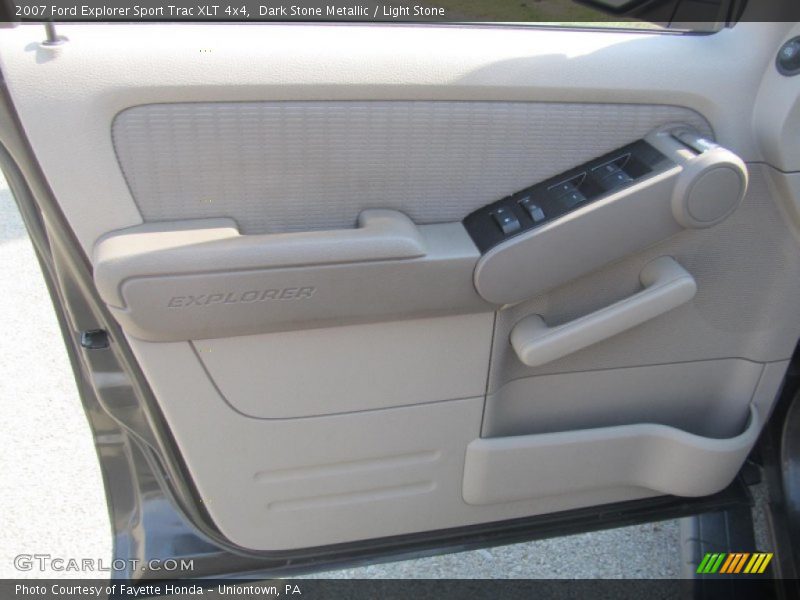 Dark Stone Metallic / Light Stone 2007 Ford Explorer Sport Trac XLT 4x4