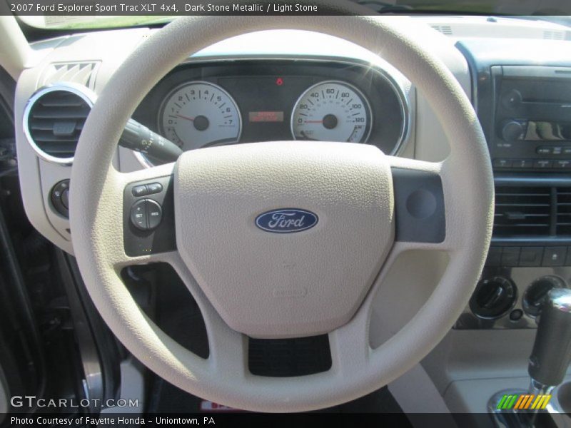 Dark Stone Metallic / Light Stone 2007 Ford Explorer Sport Trac XLT 4x4