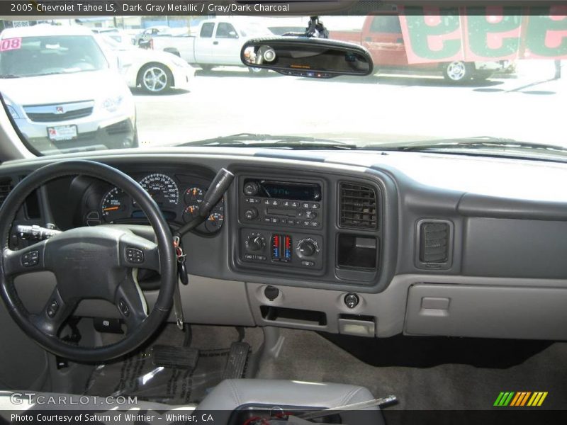 Dark Gray Metallic / Gray/Dark Charcoal 2005 Chevrolet Tahoe LS
