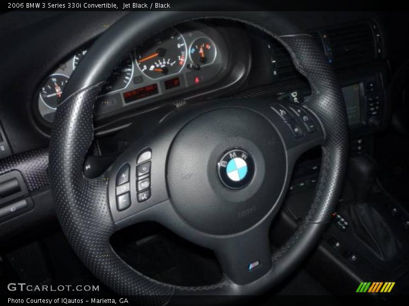 Jet Black / Black 2006 BMW 3 Series 330i Convertible