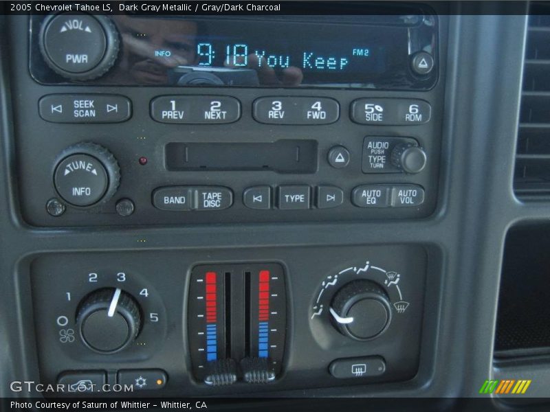 Dark Gray Metallic / Gray/Dark Charcoal 2005 Chevrolet Tahoe LS