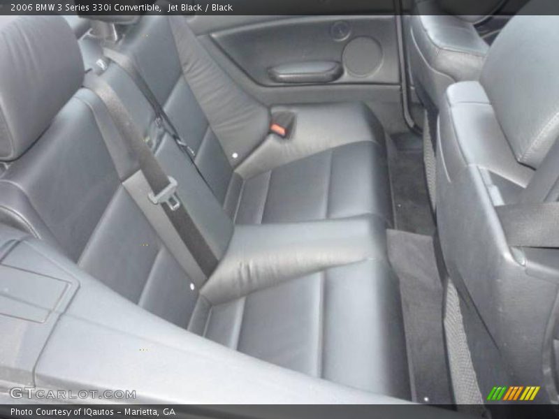 Jet Black / Black 2006 BMW 3 Series 330i Convertible