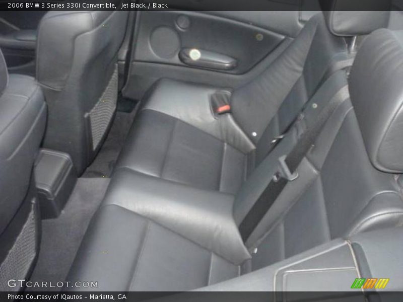 Jet Black / Black 2006 BMW 3 Series 330i Convertible